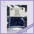 Fashion Round Synthetic 2mm Rough Blue Sapphire